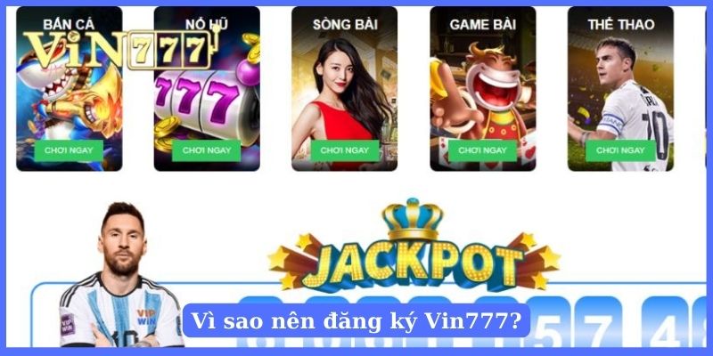 Người chơi đăng ký tại Vin777 để tham gia kho game đồ sộ