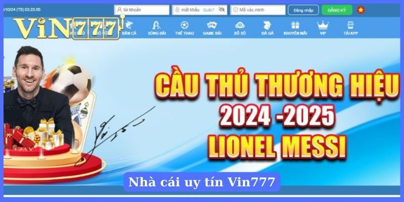 Vin777 là nhà cái uy tín tại thị trường Việt Nam