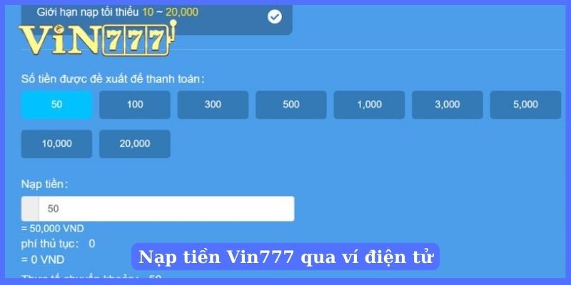 Đầy đủ cách nạp tiền thông qua ví điện tử