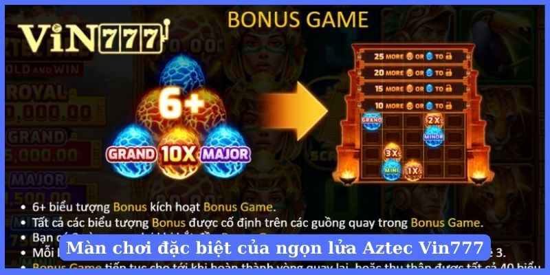 Phiên cược đặt biệt khi chơi nổ hũ Ngọn lửa Aztec