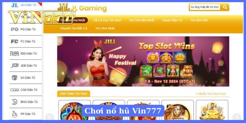 Sảnh nổ hũ Vin777