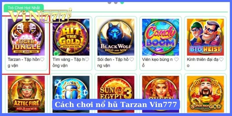 Chinh phục trò chơi Tarzan trong tầm tay